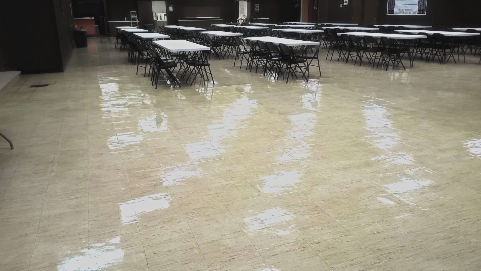 Ancient VCT Floor with Some Serious Issues in Minneapolis Church image 5