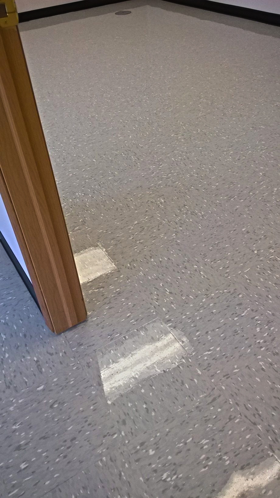 New VCT Floor Sealed and Finished at Maple Grove Church image 1