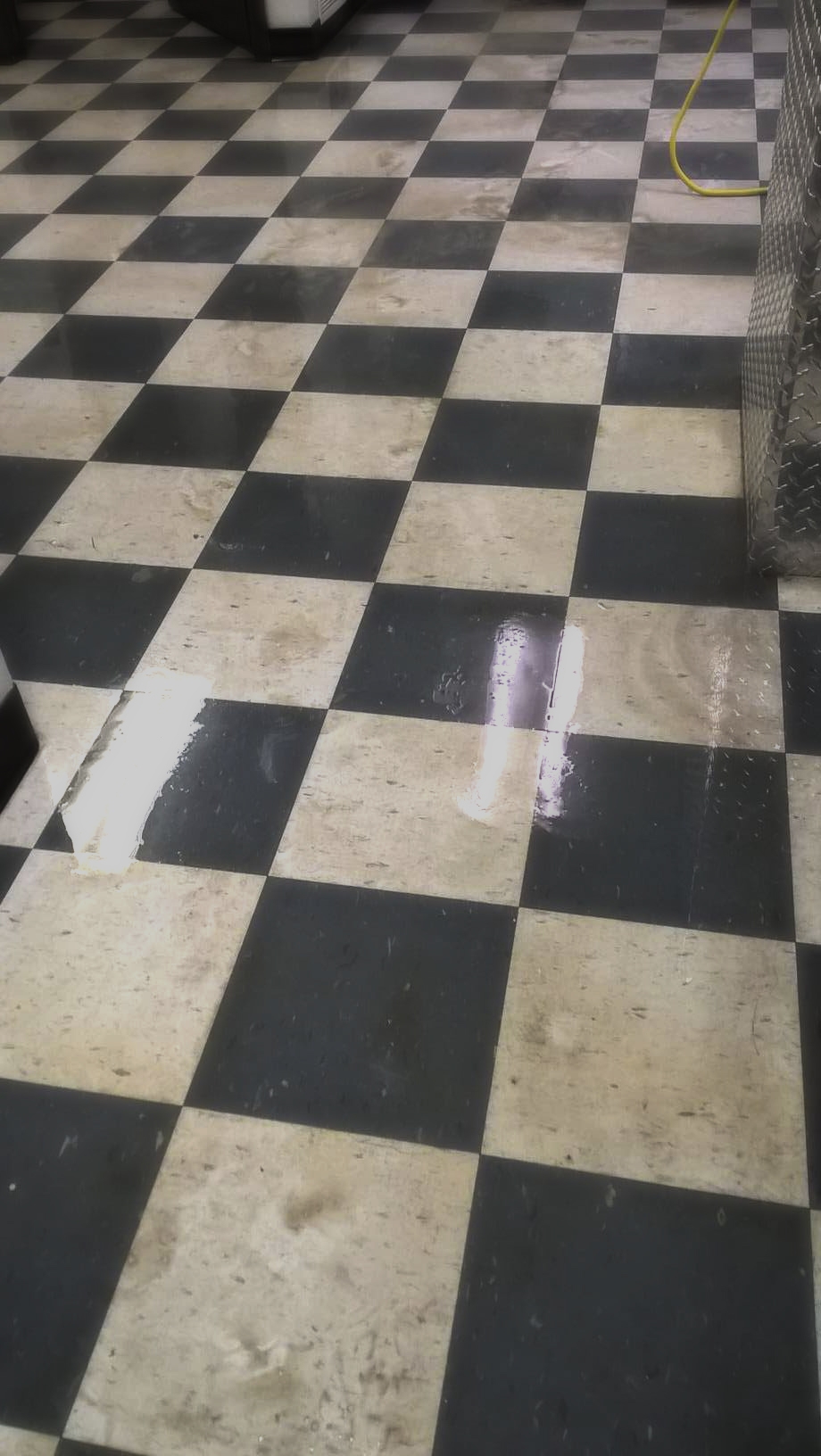 Old VCT Floor Restoration Job in Chanhassen image 8