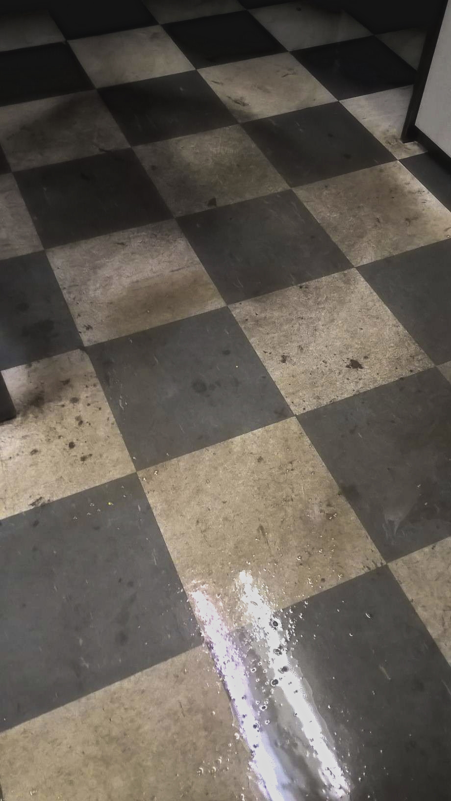 Old VCT Floor Restoration Job in Chanhassen image 9