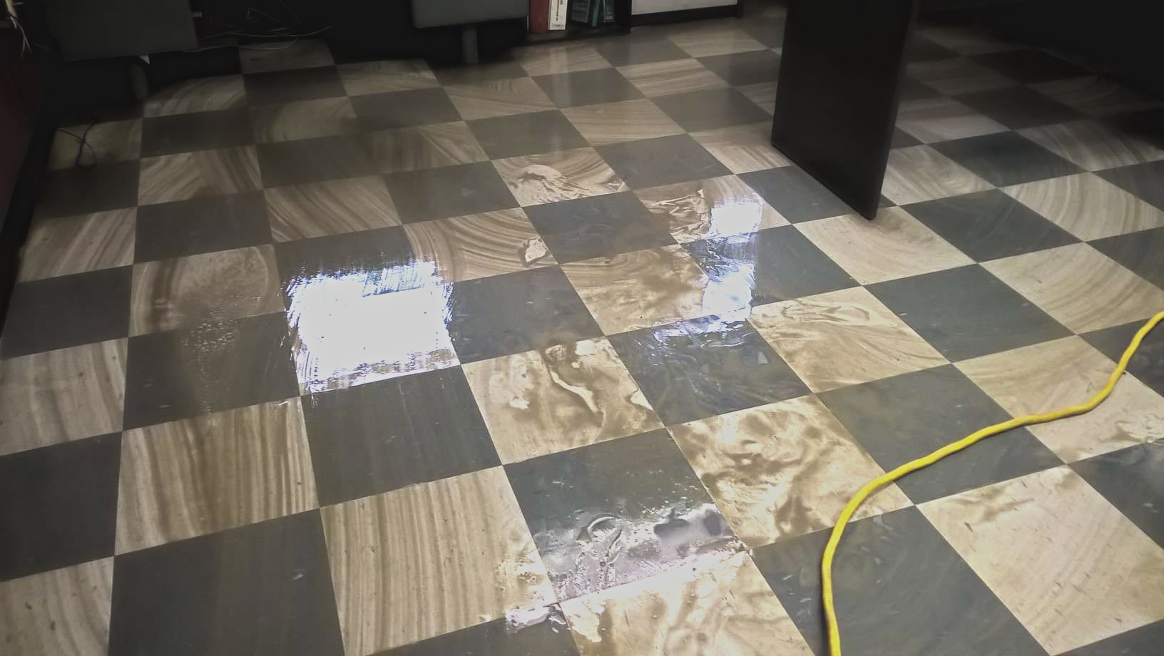 Old VCT Floor Restoration Job in Chanhassen image 10