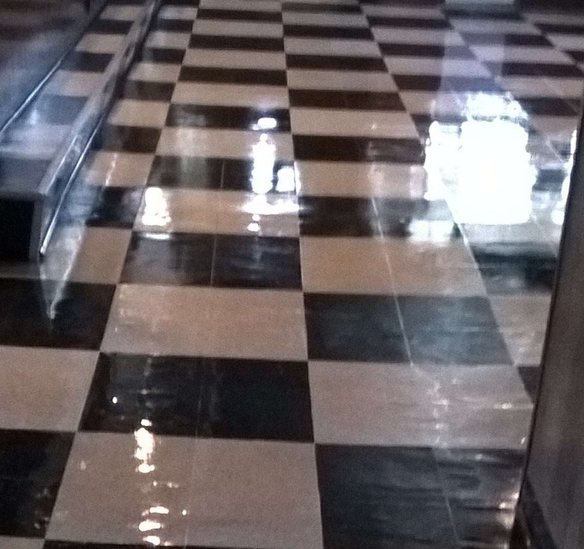 Old VCT Floor Restoration Job in St Michael MN image 5