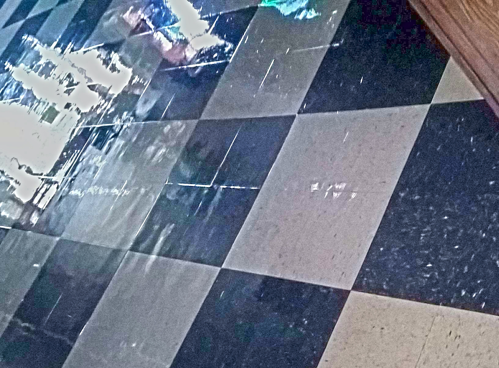 Old VCT Floor Restoration Job in St Michael MN image 8