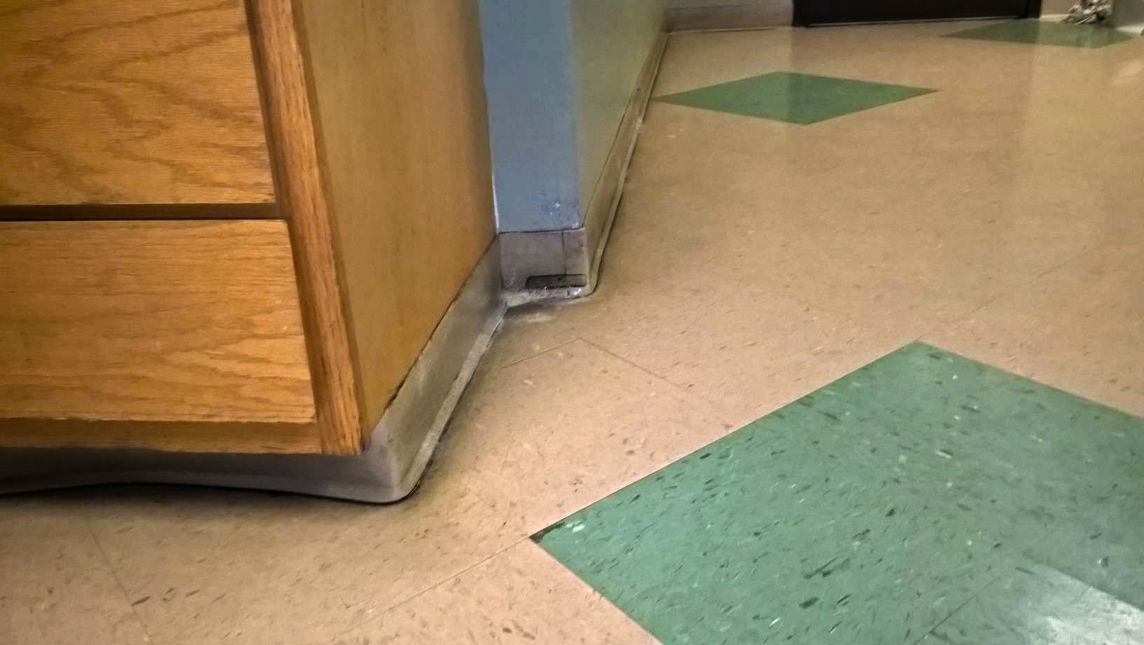 Old VCT Floor was Stripped Sealed and Clear Coat Finish Applied in St Paul image 4