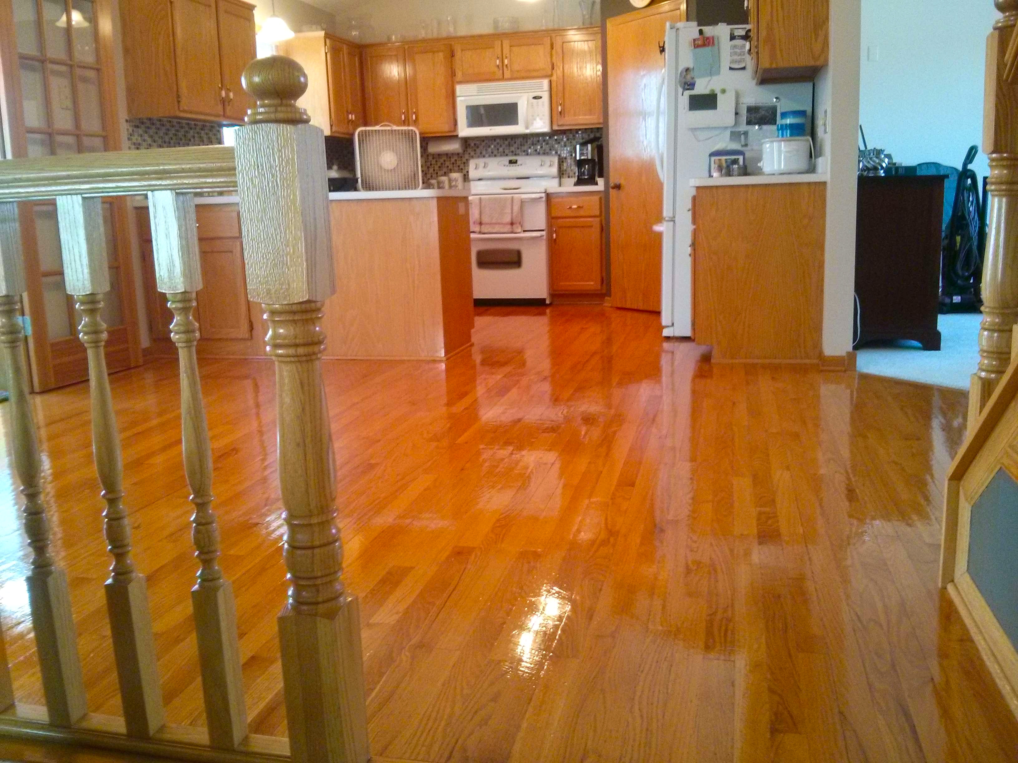 Residential Wood Floor Re-Coat image 1