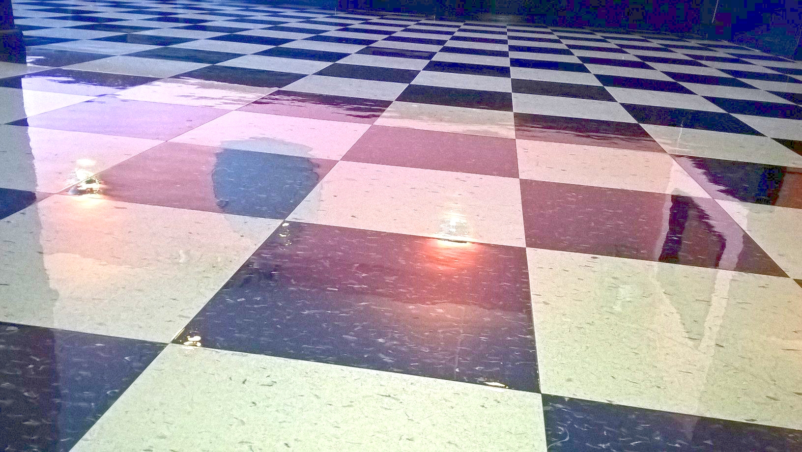 Restaurant VCT Floor Scrub and High Gloss Clear Coatings Job in Minneapolis image 10