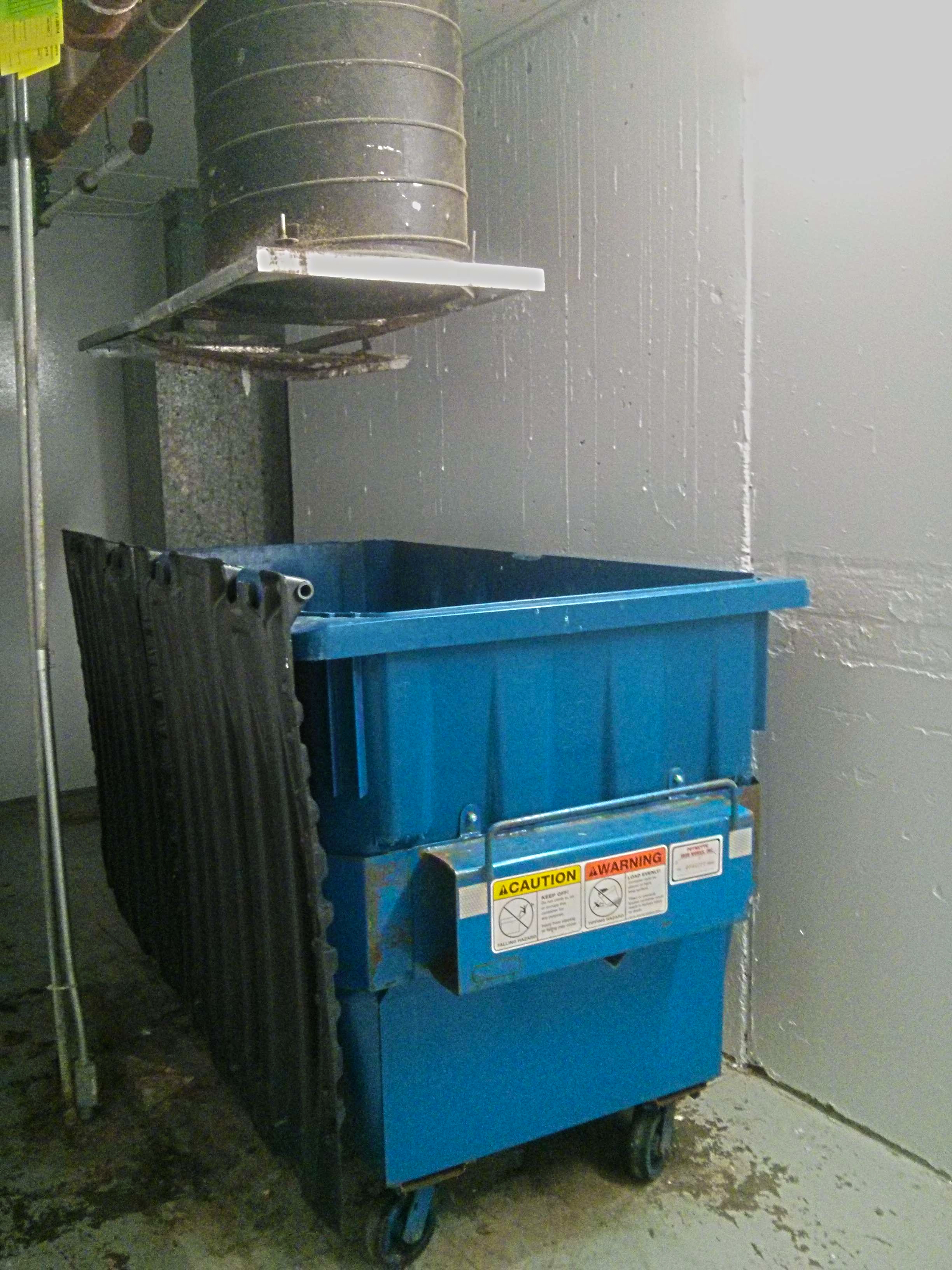 Trash Room Health Inspection in Senior Center image 1