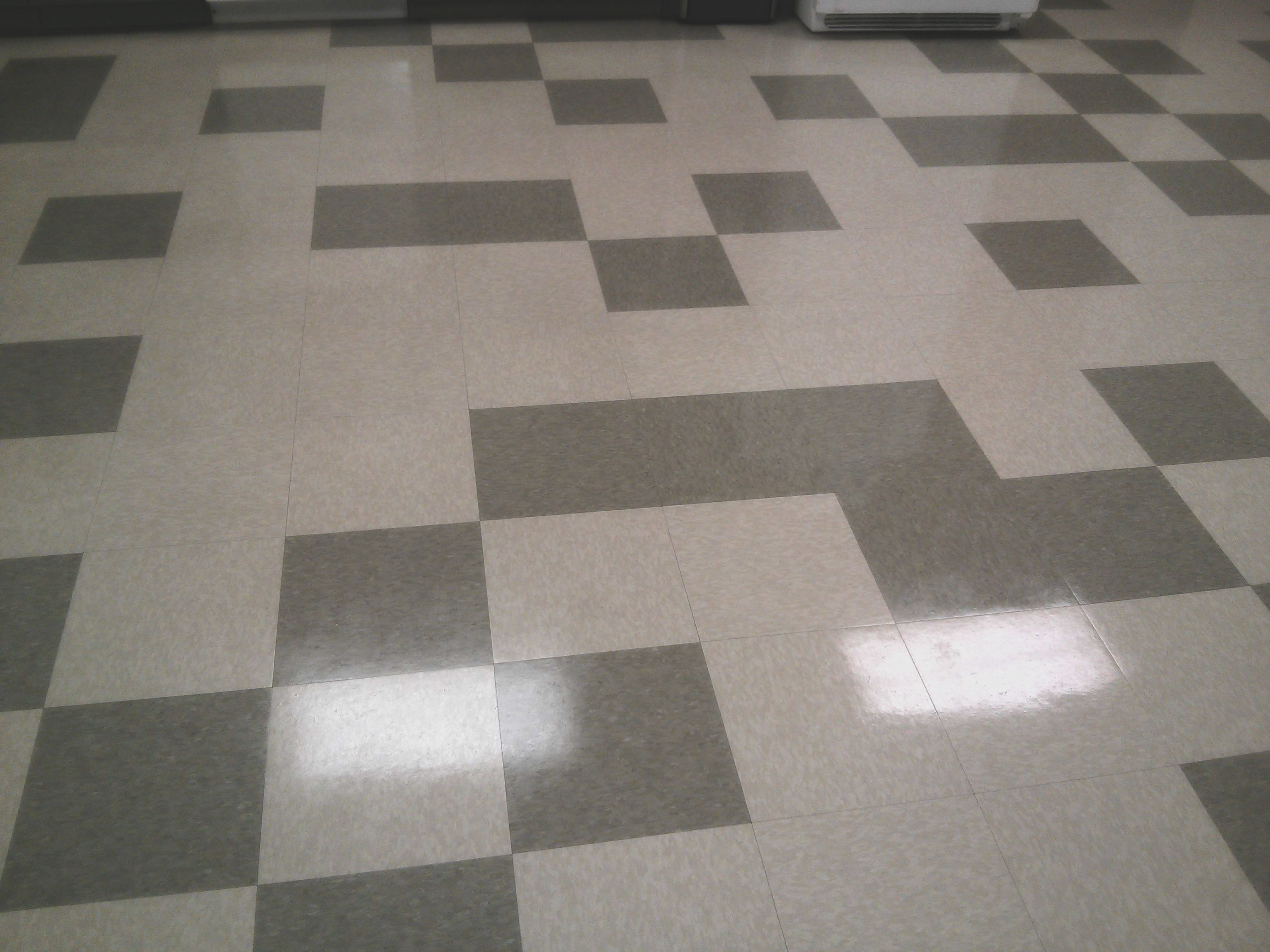 VCT Floor Scrub and Clear Coating Service Work in Mounds View MN image 5