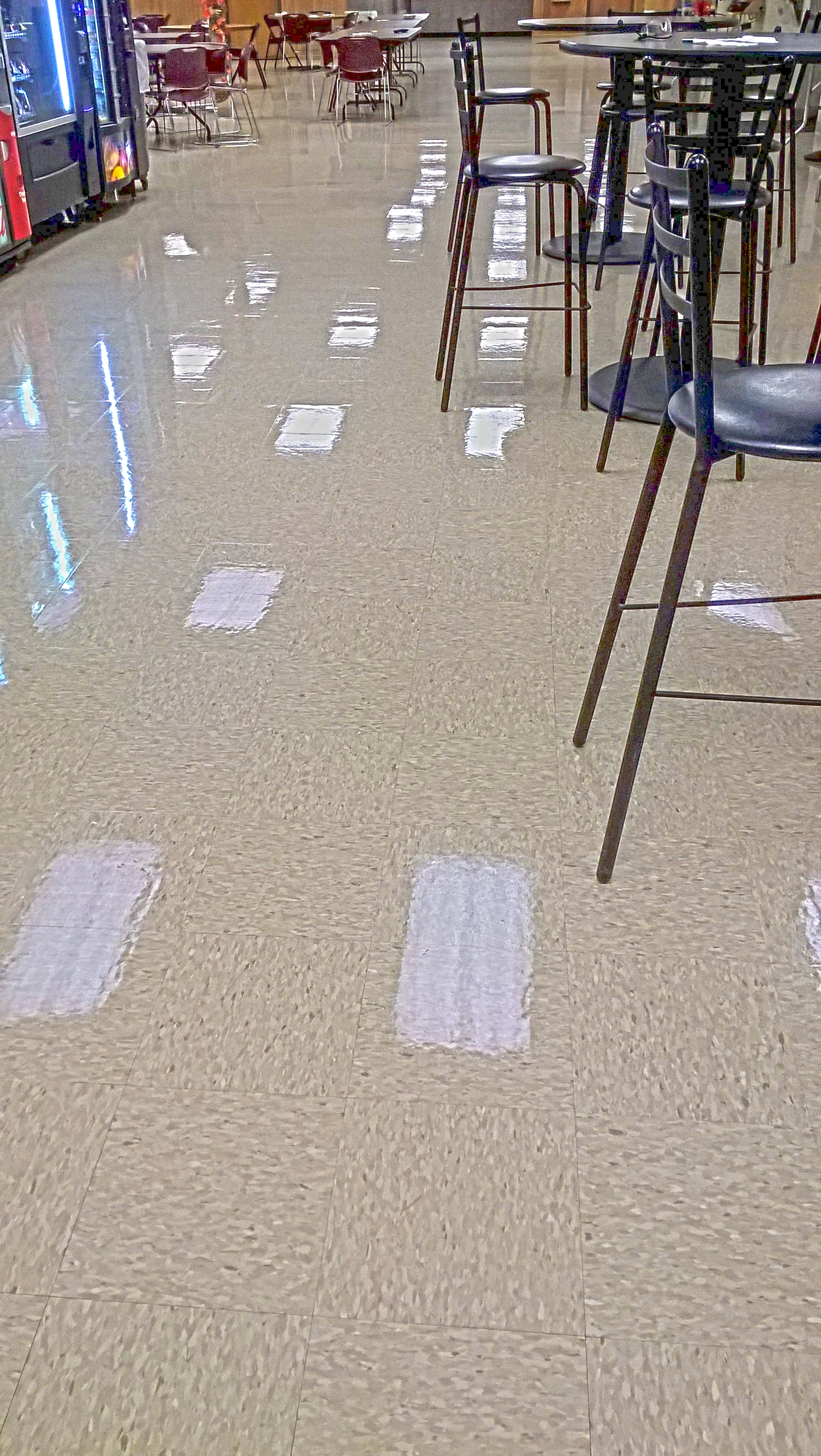 VCT Floor Scrub and Clear Coating Service Work in Mounds View MN image 11