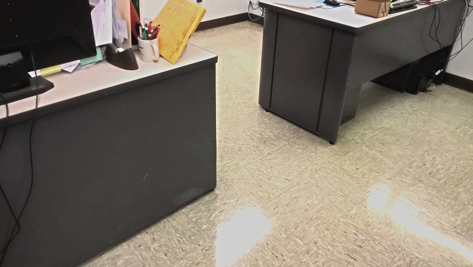 VCT Floor Strip and Wax in St Paul image 1