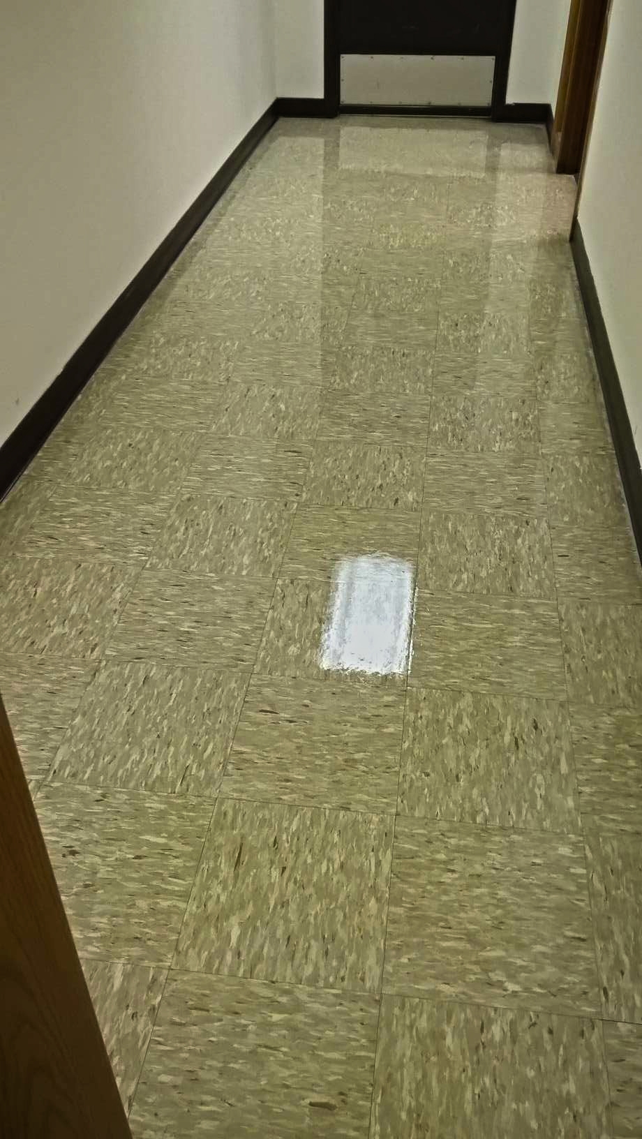 VCT Floor Strip and Wax in St Paul image 2