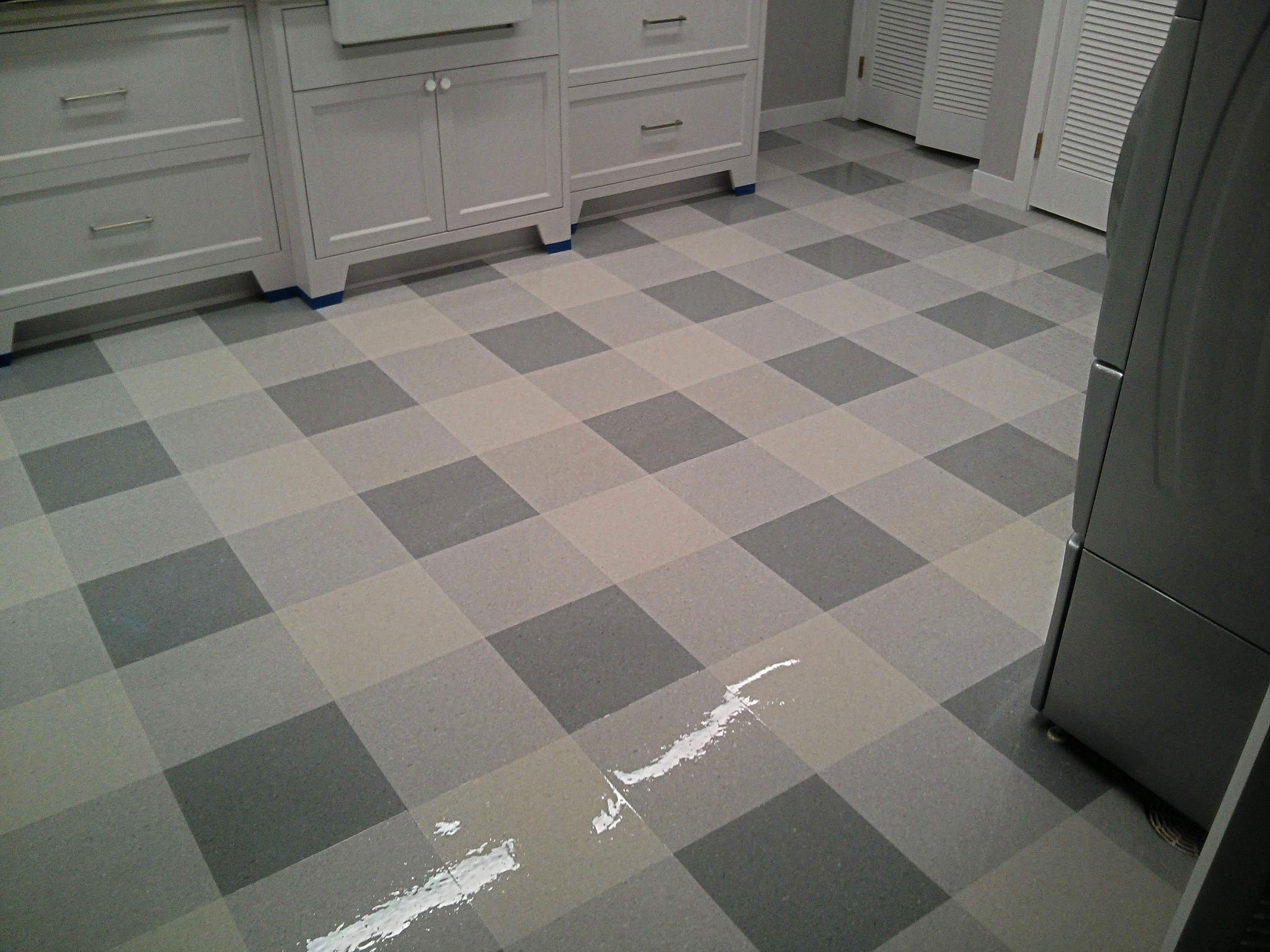 Very Small (But Cute) VCT Floor Job in Edina, MN image 1