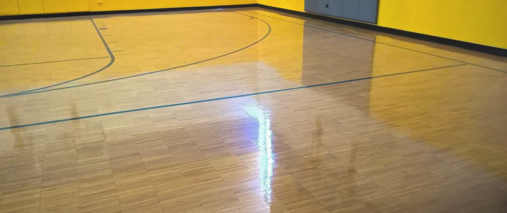 Wood Gym Floor at Church in Minneapolis, Minnesota image 1